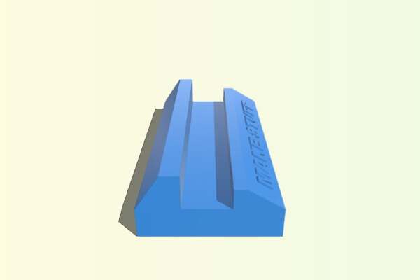 "Make Stuff" phone stand | 3d print model