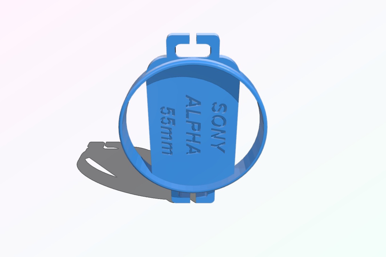 Update 55mm Lens Cap Holder for Sony Alpha