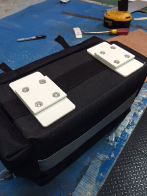 Topeak Explorer Bike Rack Trunk Bag Adapter | 3d print model