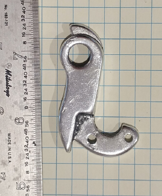 FreeCAD Demo: Bike derailleur hanger | 3d print model