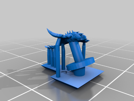 Epic scale Screamer Demon | 3d print model