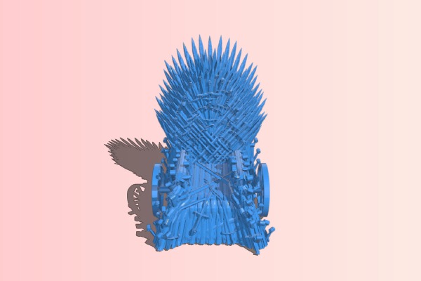 Bran's Iron Throne | 3d print model