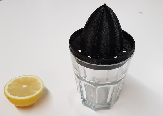 Lemon squeezer for glass 76 to 79mm diameter | 3d print model