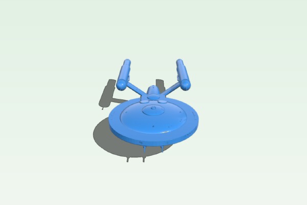 Sta Trek Lancaster class 1:2000 | 3d print model