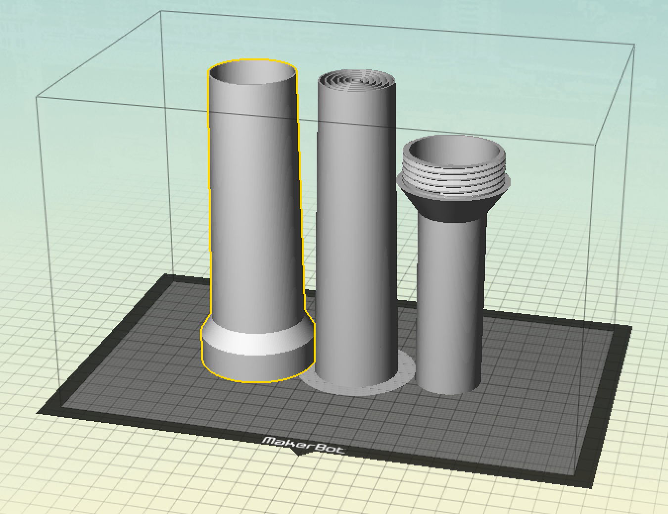 Star Wars Like Lightsaber - 1 Telescoping Print, NO Supports