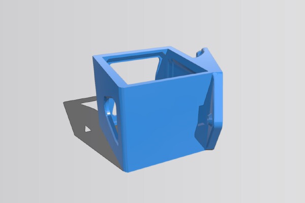 Reverb Session Mount - 25 and 28 degree - TBS Jello Guard | 3d print model