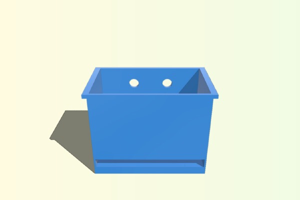 Dog Poop Bag Container | 3d print model