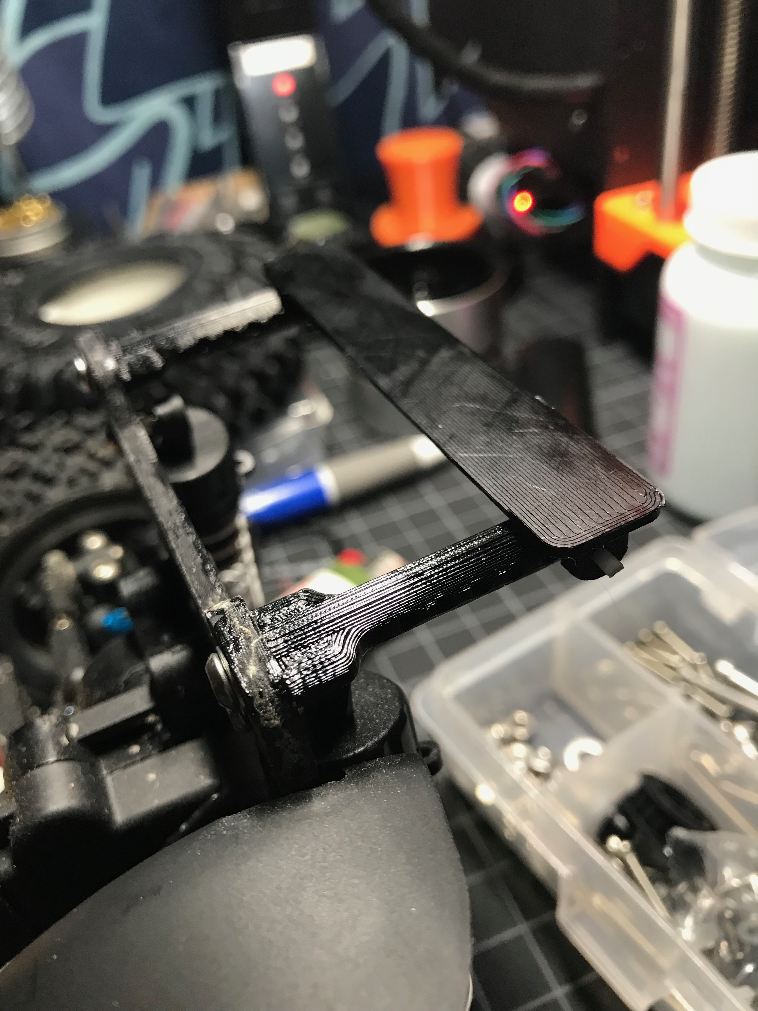 Low Profile Stealth Body Post Mount for Tamiya XV-01