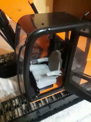 Digger seat | 3d print model