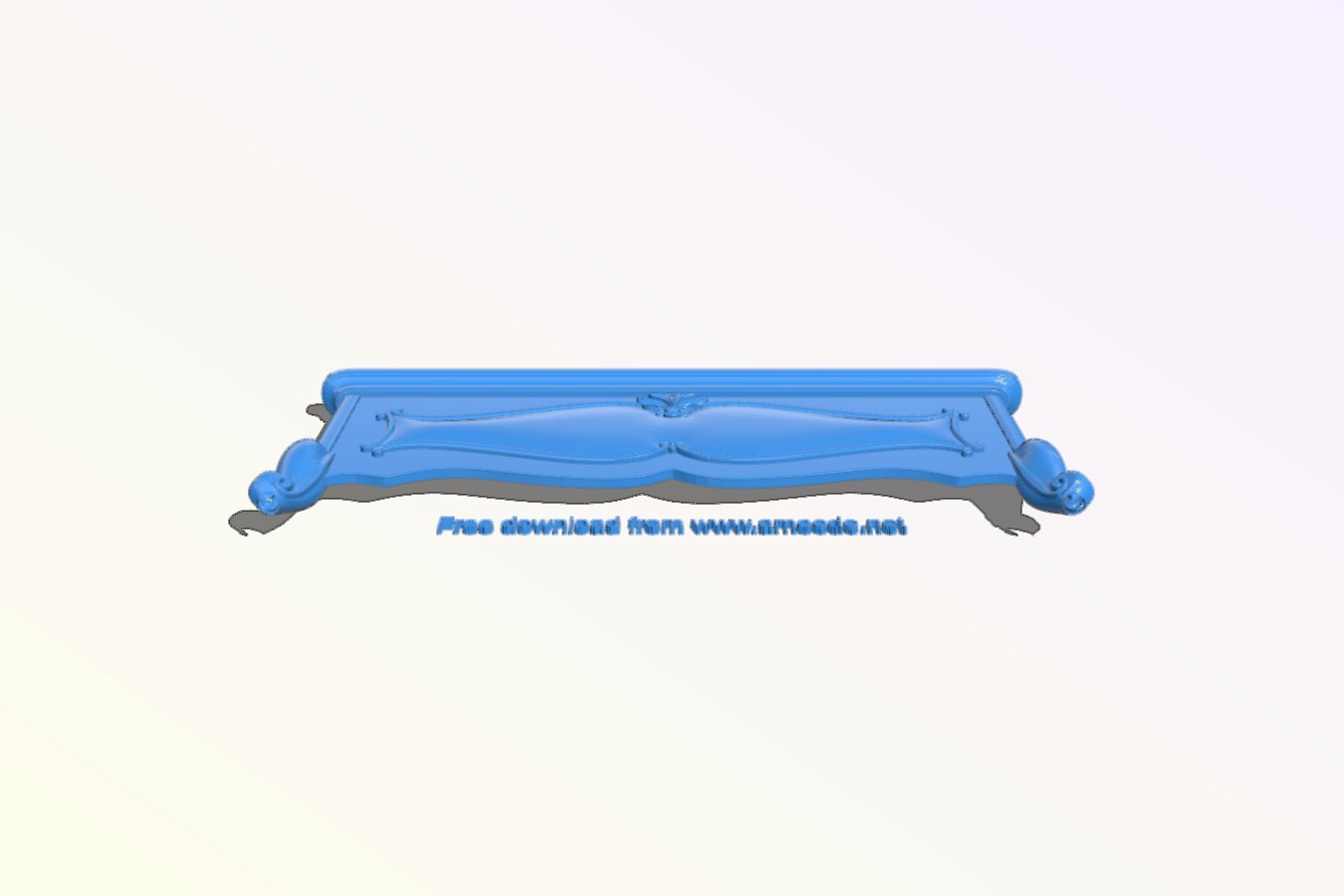 Pattern of the bed frame
