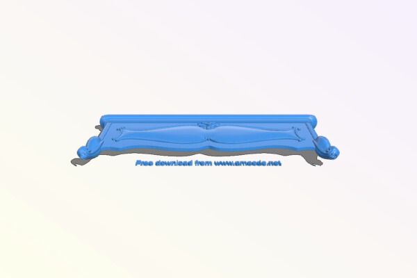 Pattern of the bed frame | 3d print model
