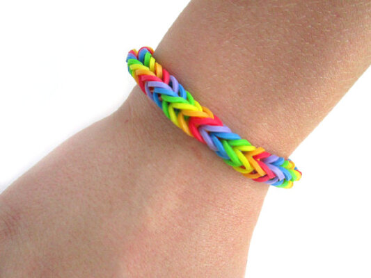 Loom for Rainbow Rubber Bands | 3d print model