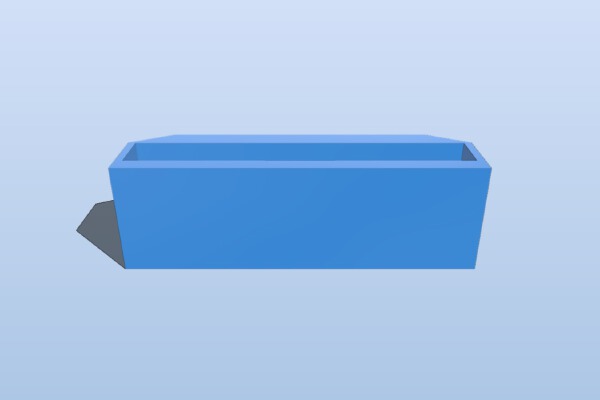 Xbox 360 Slim Hard Drive Case ( cleaned up ) | 3d print model