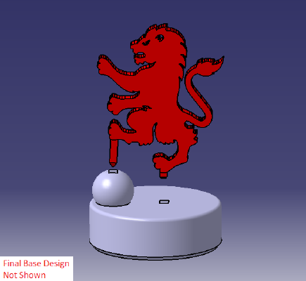 Aston Villa Poker Card Capper | 3d print model