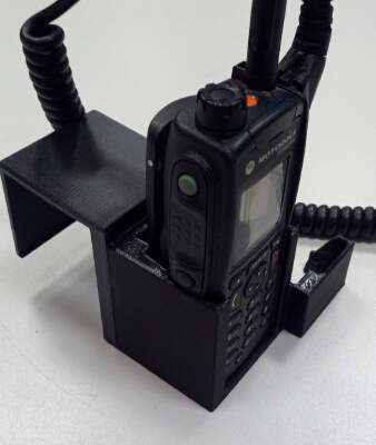 Motorola MTP850 Car Cradle | 3d print model