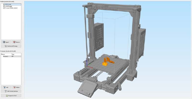 mgn12 mod ( Anet A8 _ AM8 ) - build plate for simplify3d | 3d print model