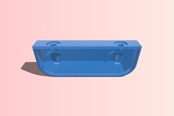 Oral-B Toothbrush Wall Mount | 3d print model