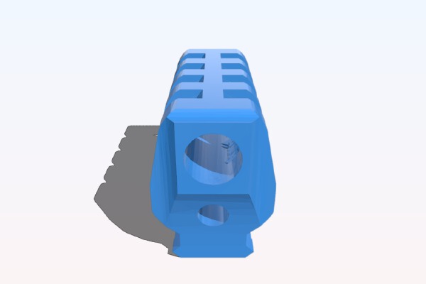John Wick P30 Compensator for Umarex HK P30 Airsoft | 3d print model