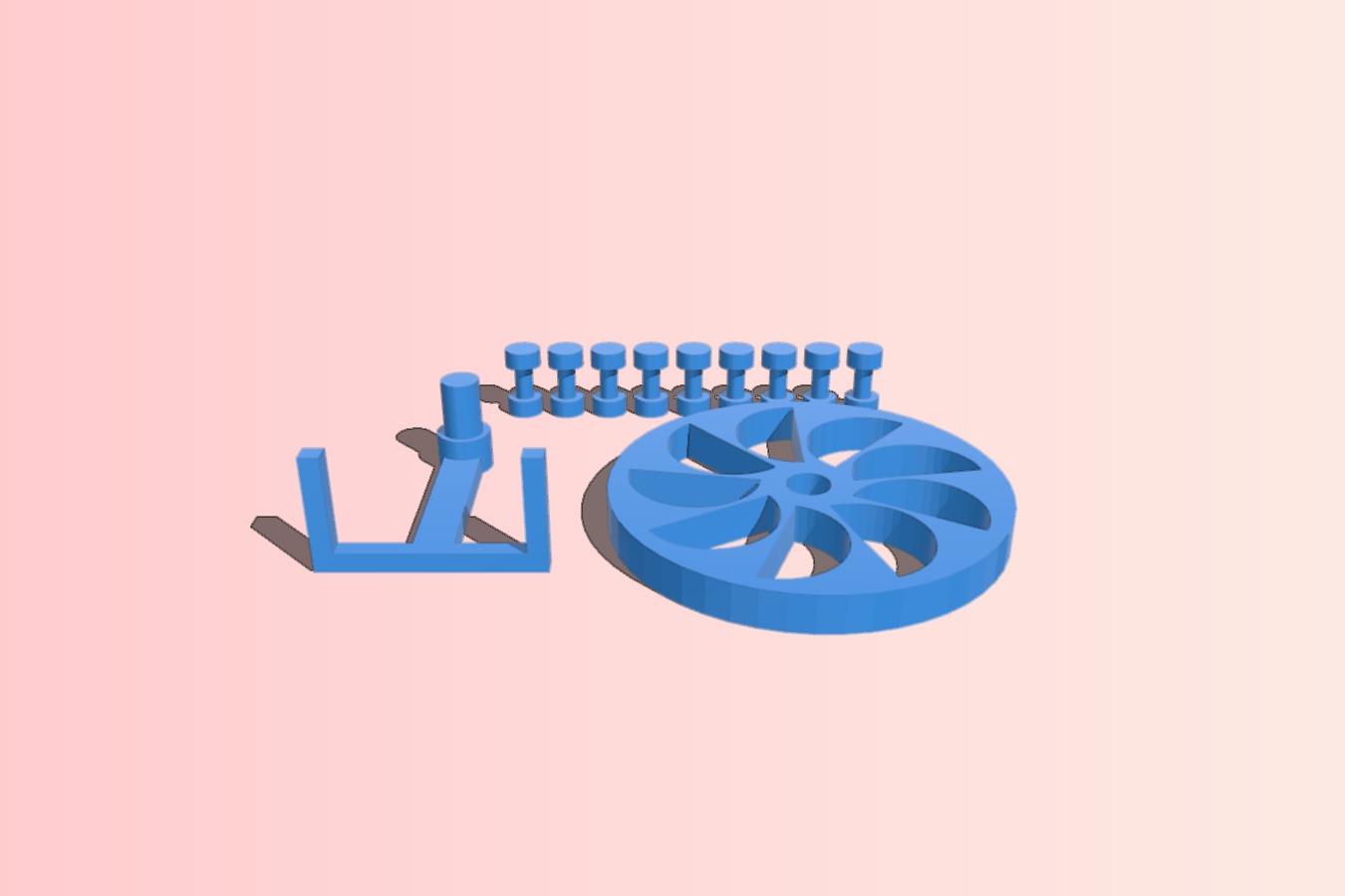 Perpetual Motion Wheel