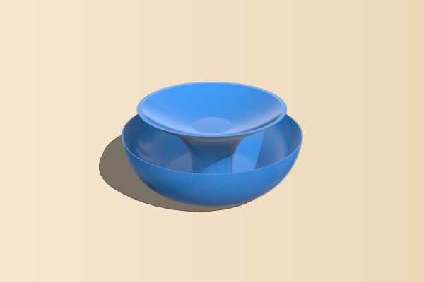 Bowl snack | 3d print model