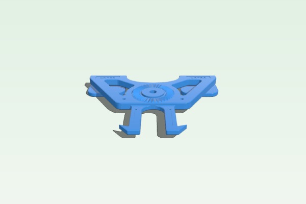 360 Molle adapter for airsoft | 3d print model