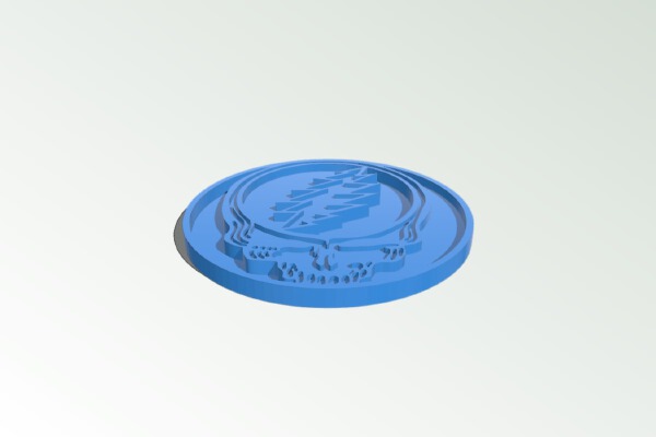 Grateful Dead Steal Your Face Skull | 3d print model