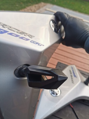 Yamaha MT-09 indicators adapter | 3d print model