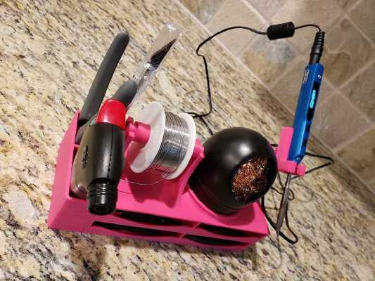 TS100 Portable Soldering Station | 3d print model