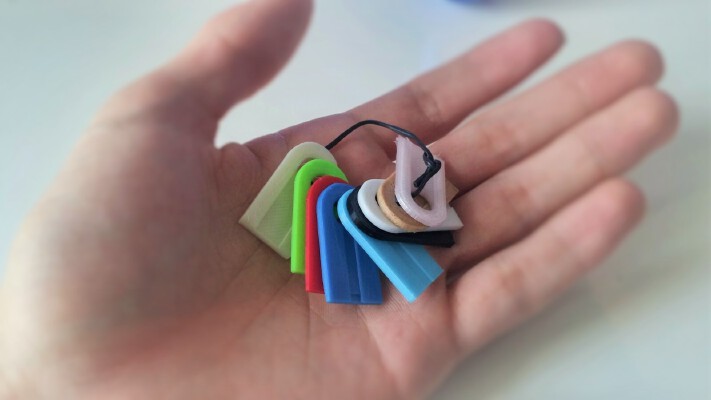 Small Material Example, Filament Colour Sample | 3d print model
