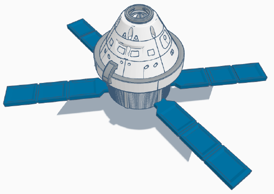 NASA Orion Spacecraft | 3d print model