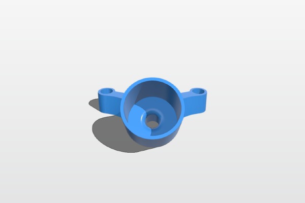 Rottoracer slim foxeer lollipop mount | 3d print model