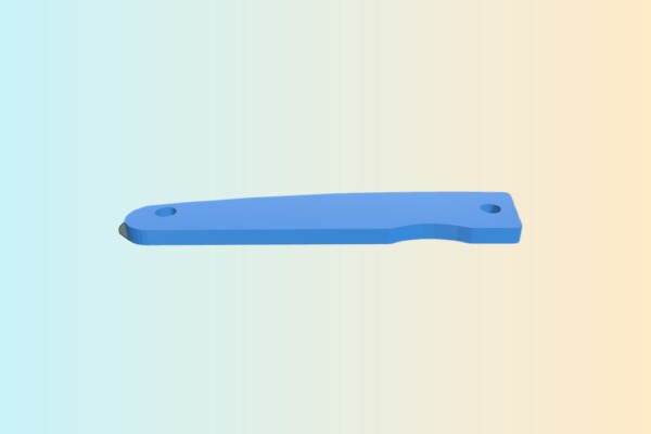 Liner Lock Pocket Knife | 3d print model