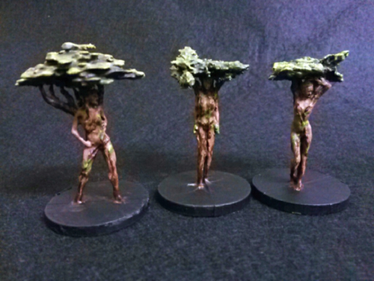 Three Tree Nymphs | 3d print model