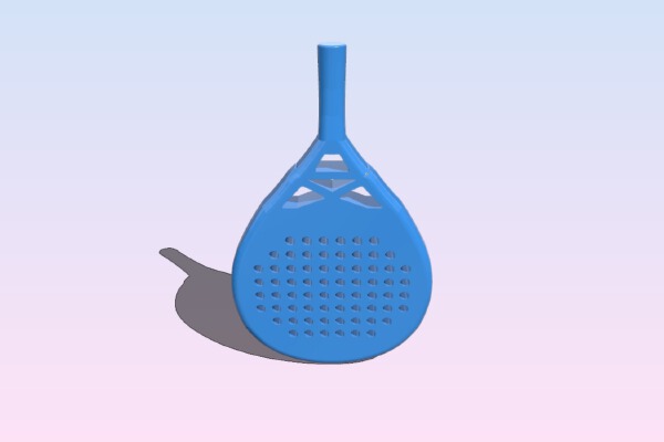 Pala de padel tamaño oficial | 3d print model