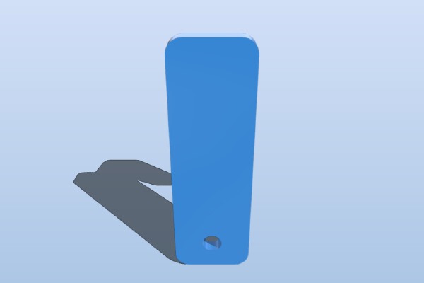 Wall Hook 3M command tape compatible | 3d print model