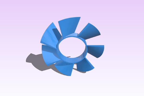 80mm fan replacement | 3d print model