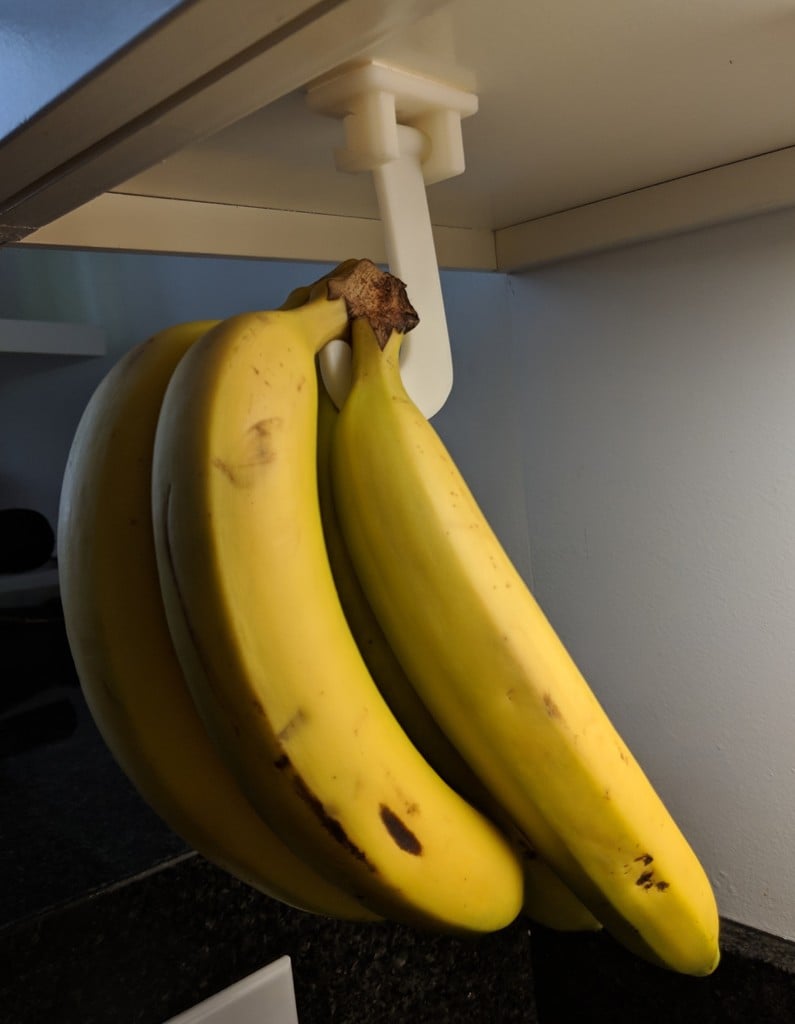 Folding Under Cabinet Banana Hook (Thickened)