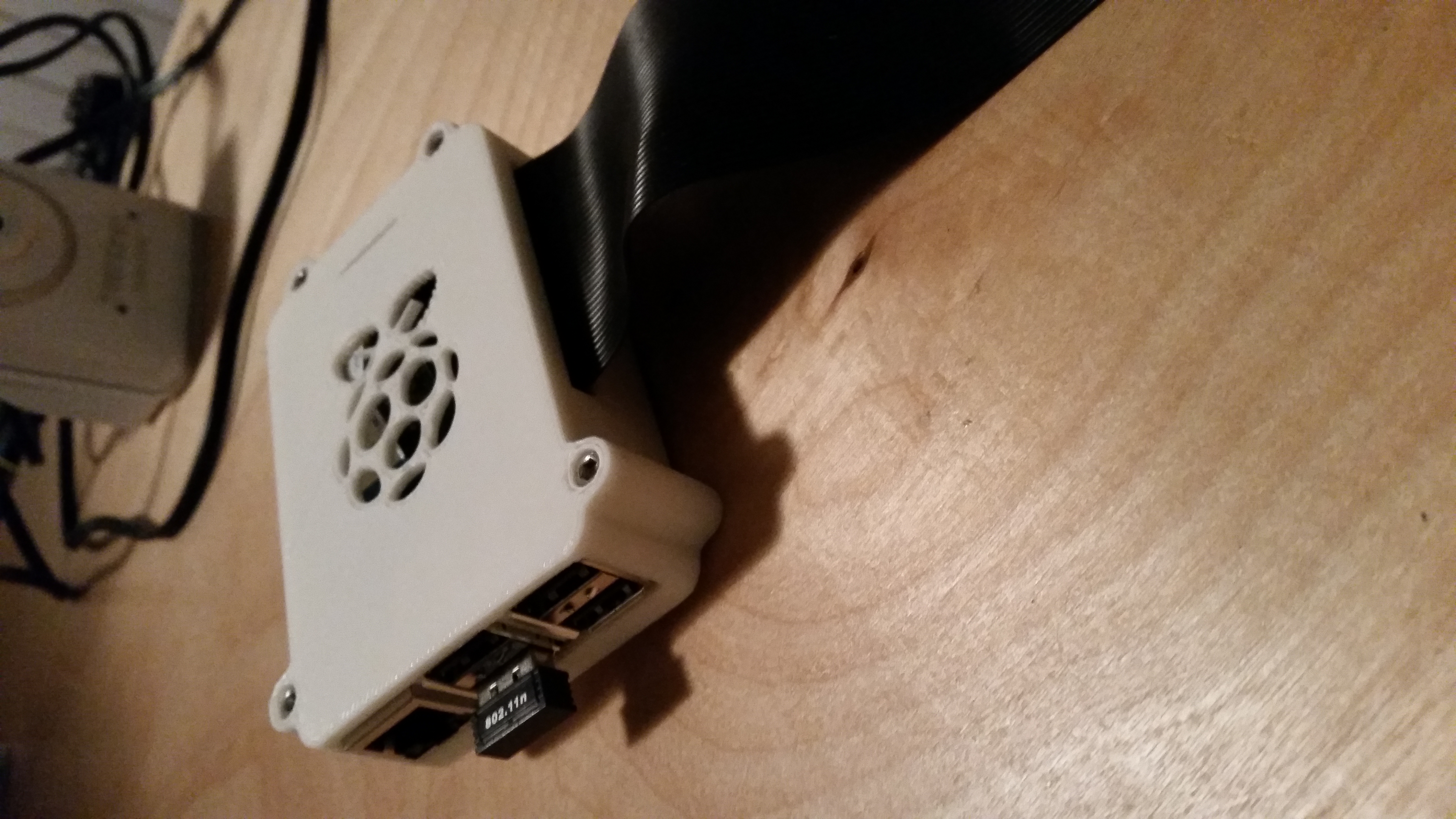 Safe & Secure Raspberry Pi B2 Case - Camera & GPIO Cable Slots