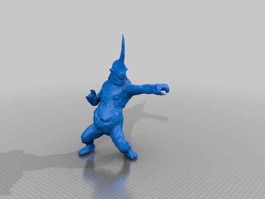 plague bearer champion - nurgle - dp | 3d print model