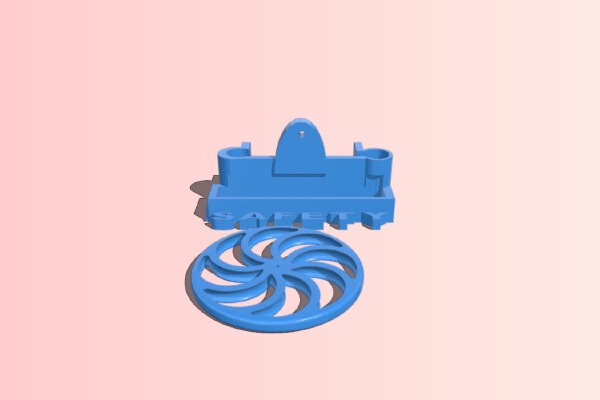da vinci perpetual motion - (Faisal Al-Jabri) | 3d print model