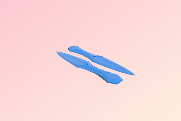 Lone Wolf - Knife | 3d print model