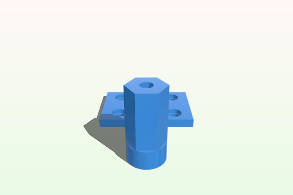 SCX24 Jeep Tire Mount | 3d print model