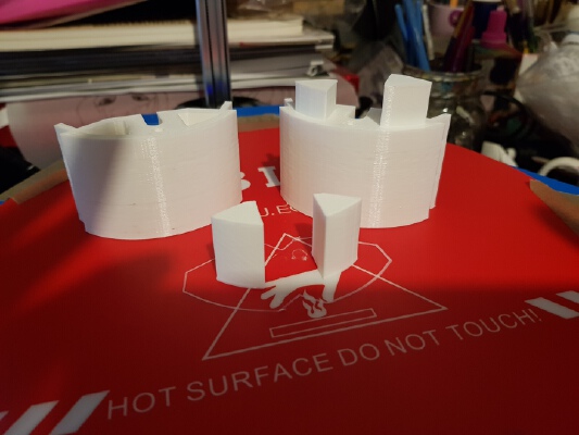 Kossel base extension 40mm. BIQU. Delta. Legs, Feet | 3d print model
