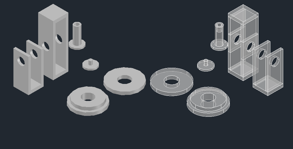 Univeral Snap Together Pulleys (100 Printed)