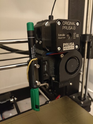 Original Prusa I3 Mk3 Pen Holder Mod | 3d print model