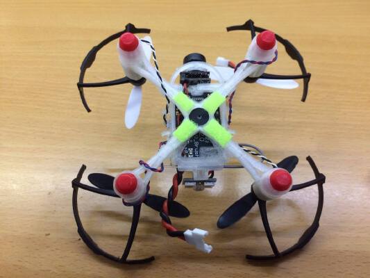 Detachable Brushed Quad Frame | 3d print model