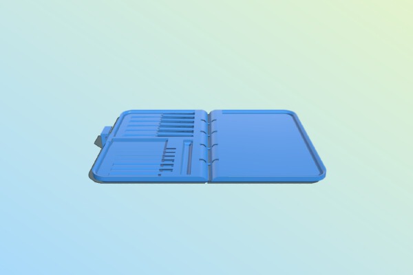 Rolling Tray Box - Simple | 3d print model