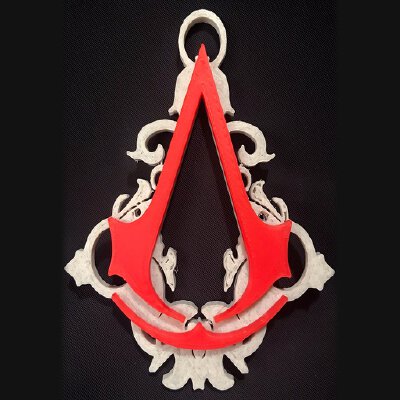 Assassin's Creed Ornament (multi-colour remix) | 3d print model