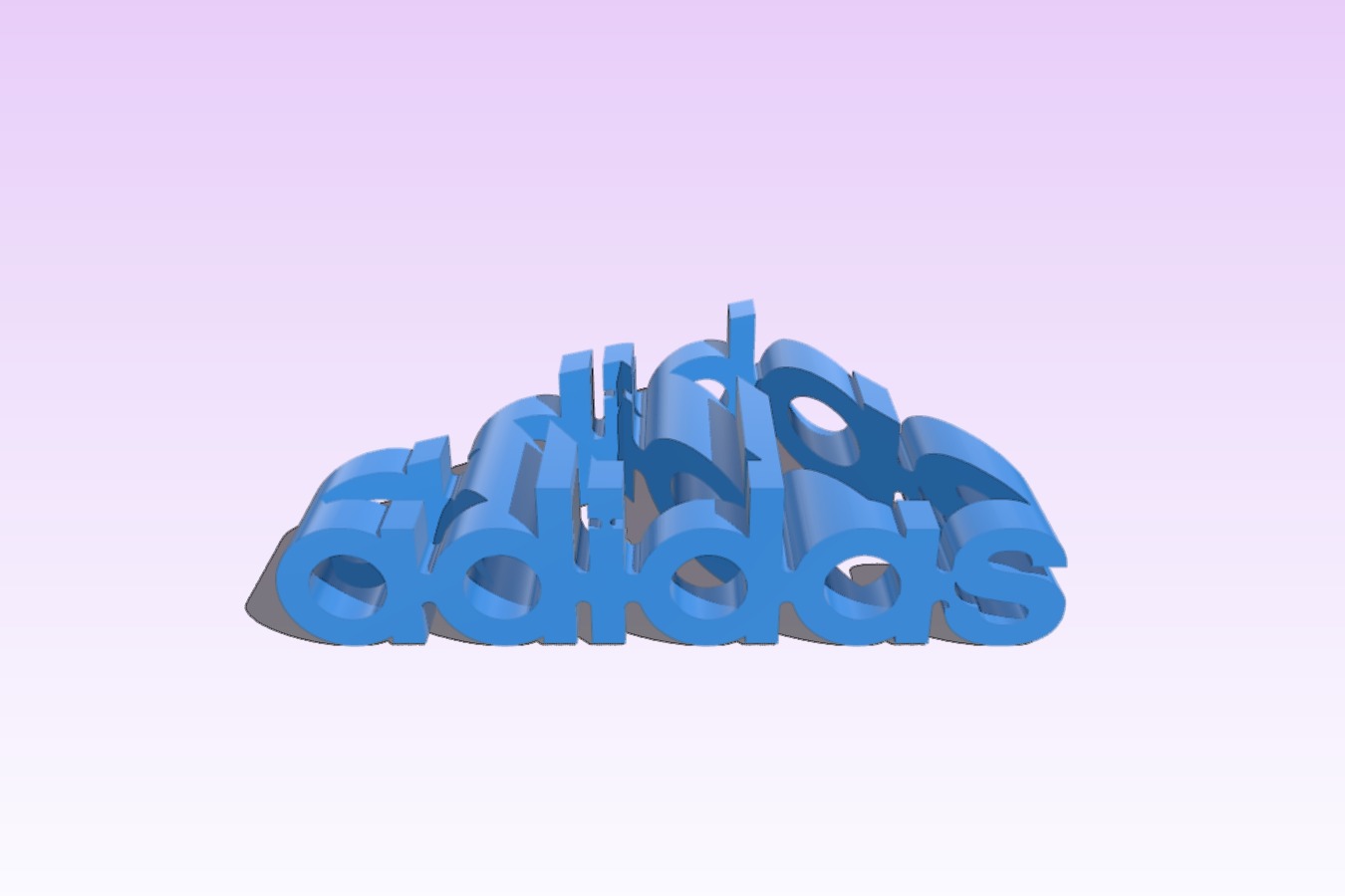 Logos Adidas 3D