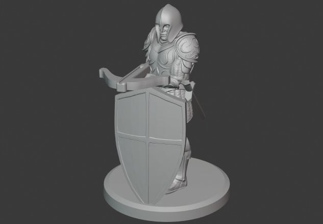 Heavy Shield Crossbowman (See Description!)